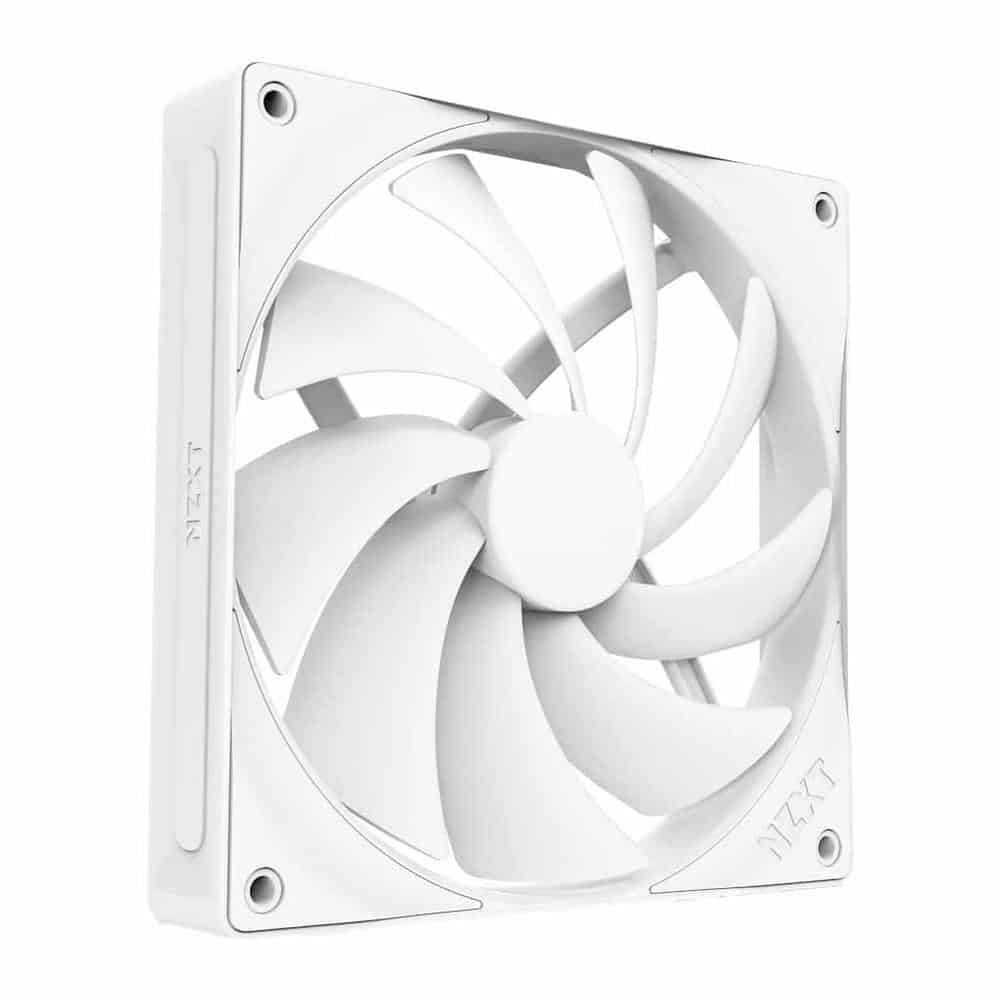 (image for) NZXT F140Q V2 White Quiet Airflow Single 140mm PWM Fan